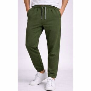 FRUIT OF THE LOOM • Olive Green Jogger Sweatpants, L
